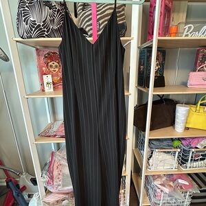 Cupcakes and Cashmere  Elegant Black Striped jumper. Size small. EUC